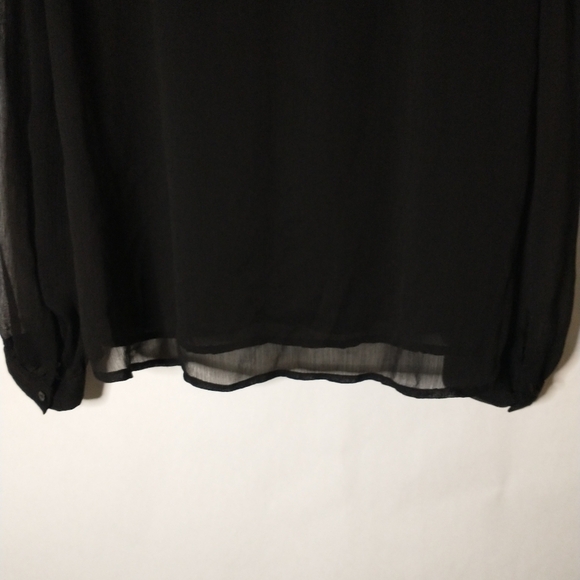 Forever 21 contemporary sheer top size small - Picture 7 of 8